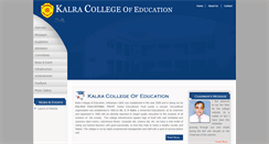 Desktop Screenshot of kalracollege.org